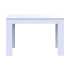Esstisch Doros Flint Weiß 120/170x80x78 (41510128)