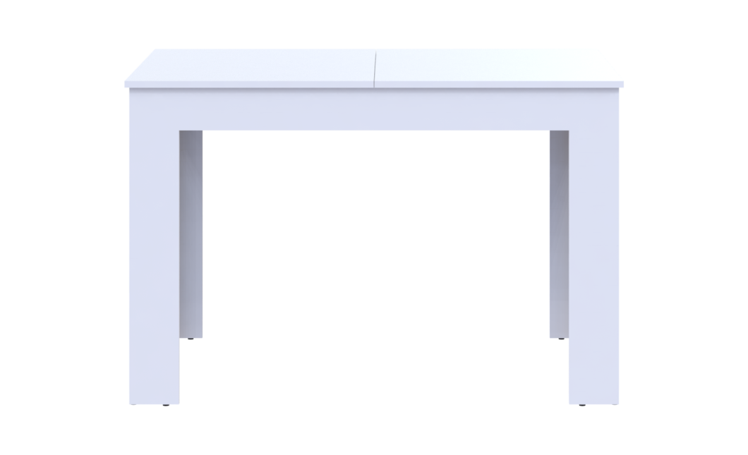 Esstisch Doros Flint Weiß 120/170x80x78 (41510128)