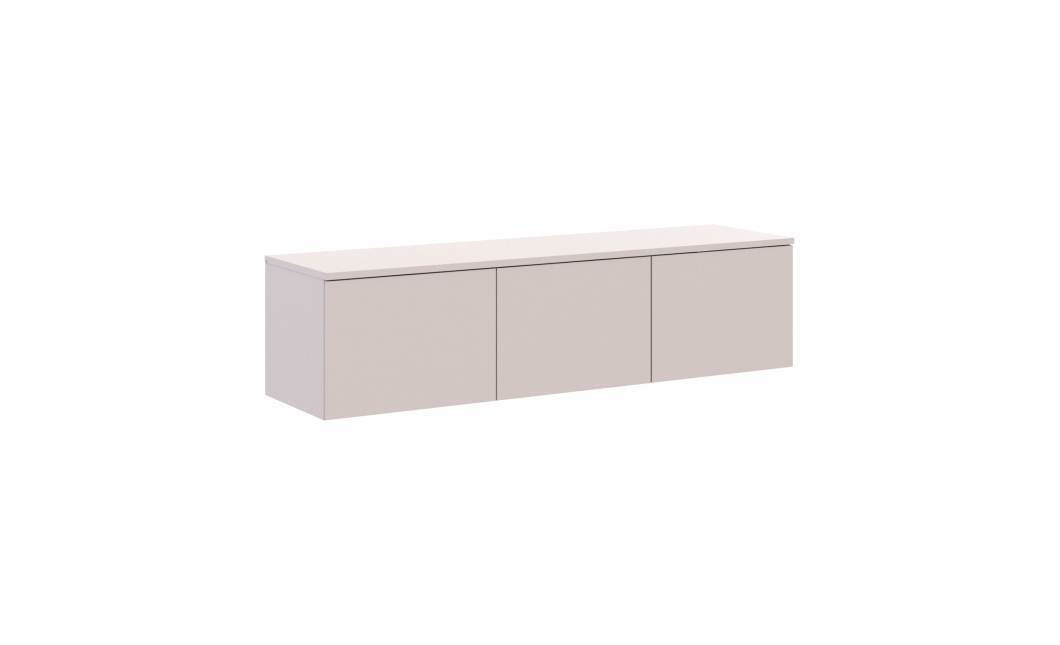 TV-Board Doros Levia Kaschmir 3 Türen 130х35х33 (41516292)