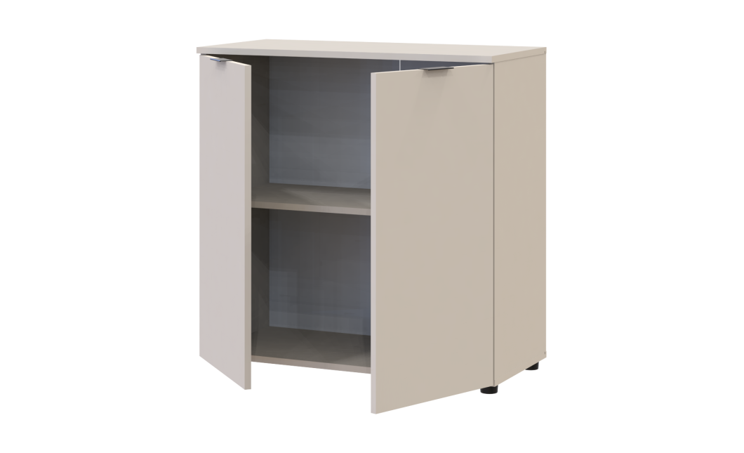 Kommode Doros Ron 3 Kaschmir 2 Türen 80x38x81 (41516045)