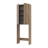 Waschmaschinenschrank Doros Lola Ewok Eiche 64x31,6x190 (41516204)