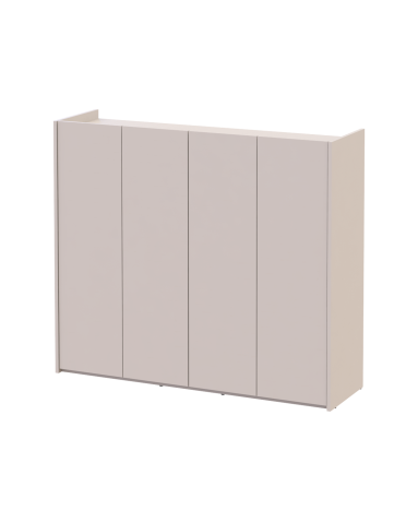 Schuhschrank Doros Kassel Kaschmir 4 Türen 128x40x110 (41516213)