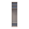 Offenes Regal Doros Rondi mit hohem Aufsatz Kaschmir 60x52x260 (42005390)
