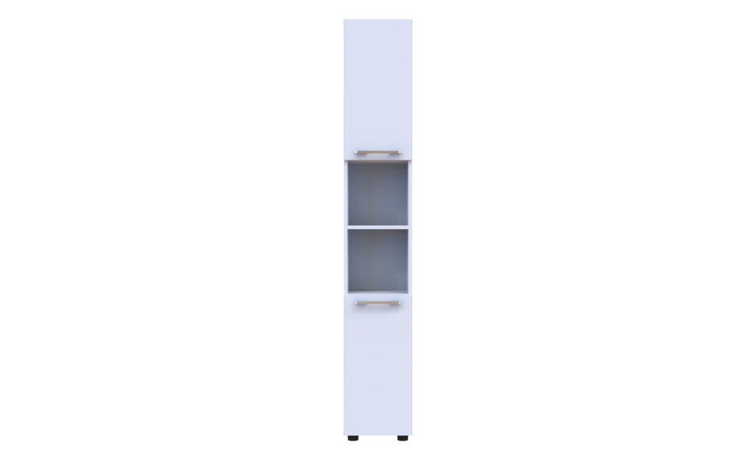 Schrank Doros Mira Weiß 183,5x30x30 (41510126)