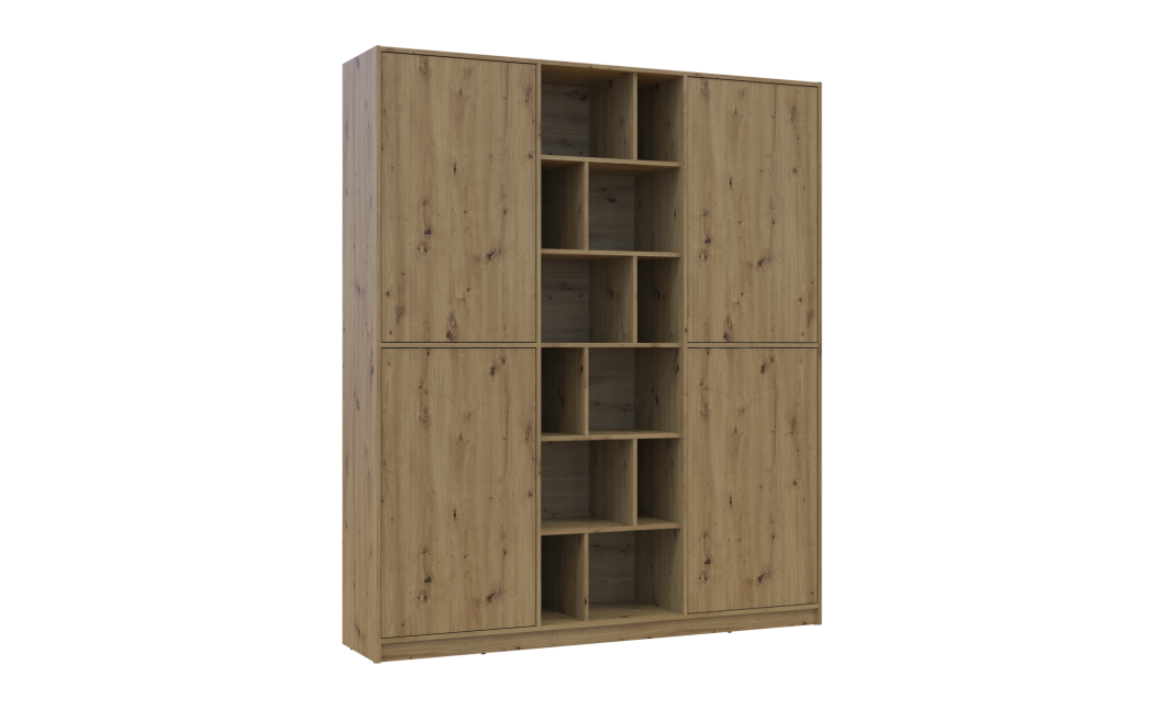 Kleiderschrank Doros Morgan Artisan Eiche 180x40x210 (44900406)