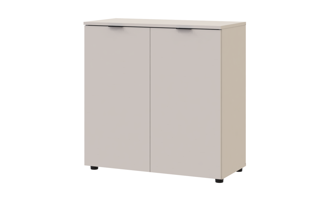 Kommode Doros Ron 3 Kaschmir 2 Türen 80x38x81 (41516045)