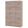 Kleiderschrank Doros Promo mit Drehtüren Sonoma Eiche 3 Türen 135x48x204 (80737072)