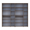 Kleiderschrank mit Regalen und Aufsatz Doros Kasper Cremona Cannolo 3+3 Türen 270x48x245 (42005577)