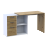 Computertisch Doros T8 Weiß Eiche Artisan 100x83x75 (41516060)