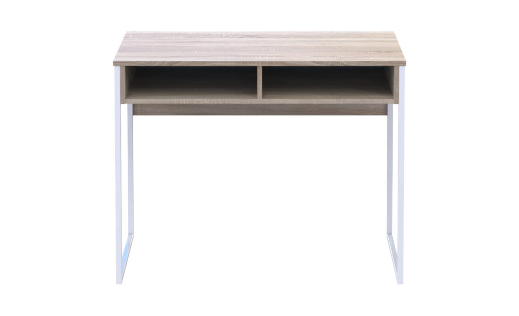 Schreibtisch Doros Bart Sonoma Eiche mit Ablage 100x55x78,1 (41510123)