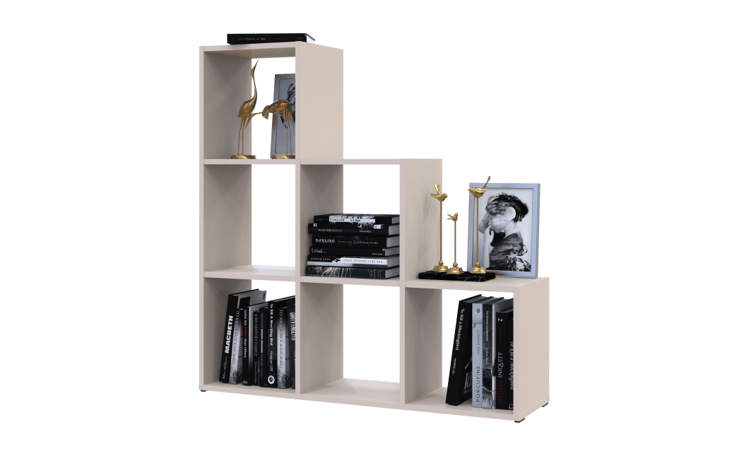 Regalsystem Doros Step 3x3 Kaschmir offen 102,6x28,8x106,1 (41516163)