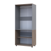 Kleiderschrank Doros Thorn Cremona Cannolo/Grau 2 Türen Kleiderstange 90x51,6x200 (44900455)