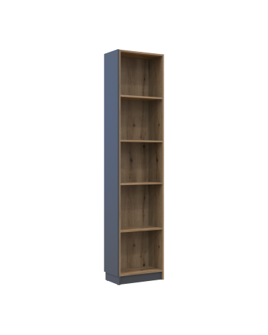Regalsystem Doros Dale Kleiderschrank Anthrazit/Ewok Eiche 52x28x220 (41516267)