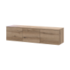 TV-Board Doros Levia Eiche Evoke 3 Türen 130х35х33 (41516290)