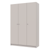 Kleiderschrank Doros Promo mit Drehtüren Kaschmir 3 Türen 135x48x204 (80737669)