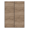 Kleiderschrank Doros G-Caiser Schiebetüren Ewok Eiche 2 Türen 180x60x240 (80737748)