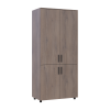 Kleiderschrank Doros Thorn Cremona Cannolo 2 Türen Böden 90x51,6x200 (44900428)