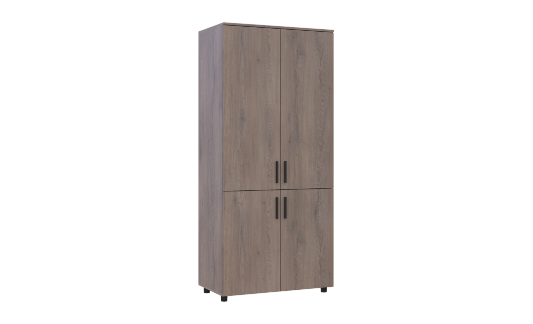 Kleiderschrank Doros Thorn Cremona Cannolo 2 Türen Böden 90x51,6x200 (44900428)
