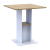 Esstisch Doros Koud Weiß / Artisan Eiche 70x70x74 (41510131)