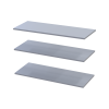 Kleiderschrank-Set Doros Promo Grau mit Regalen 2+2 Türen 180x48x204 (80737771)