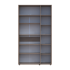 Kleiderschrank mit Regalen und Aufsatz Doros Kasper Cremona Cannolo 3 Türen 135x48x245 (42005565)