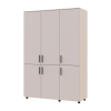 Kleiderschrank Doros Thorn Kaschmir 3 Türen Böden 135x51,6x200 (44900496)