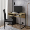 Schreibtisch Doros Bart Ewok Eiche mit Ablage 100x55x78,1 (41510114)