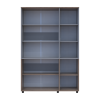 Kleiderschrank Doros Thorn Cremona Cannolo/Grau 3 Türen Böden 135x51,6x200 (44900504)