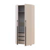 Kleiderschrank mit Schubladen Doros Kasper Kaschmir 2 Türen 90x48x204 (42005532)