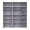 Kleiderschrank mit Regalen und Aufsatz Doros Kasper Kaschmir 2+3 Türen 225x48x245 (42005552)