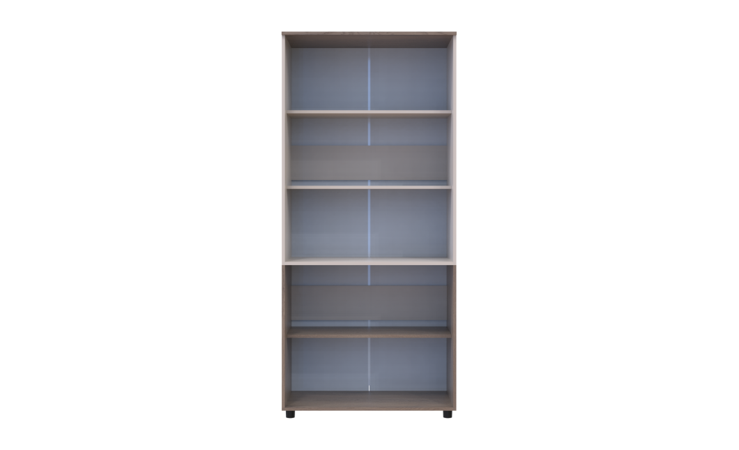 Kleiderschrank Doros Thorn Cremona Cannolo/Kaschmir 2 Türen Böden 90x51,6x200 (44900452)