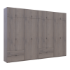 Kleiderschrank Doros Lukas Cannolo / Cannolo 4+4 Türen 340x50x240 (42005249)