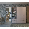 Kleiderschrank Doros Gelar Kaschmir 3+3 Türen Säulenschrank 292,4x49,5x203,4 (42005178)