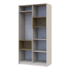 Kleiderschrank Doros Dale Kaschmir/Artisan Eiche 2 Türen 115,2x52x220 (80737725)