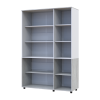 Kleiderschrank Doros Thorn Natti Kiefer/Weiß 3 Türen Böden 135x51,6x200 (44900508)