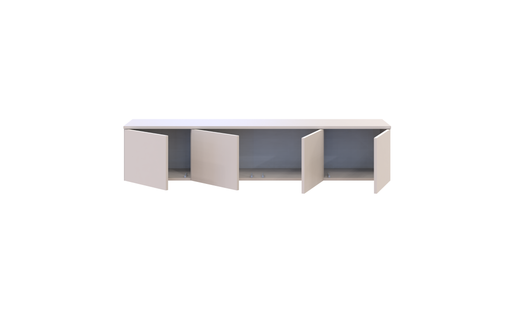 TV-Board Doros Levia Kaschmir 4 Türen 160x35x33 (41516085)