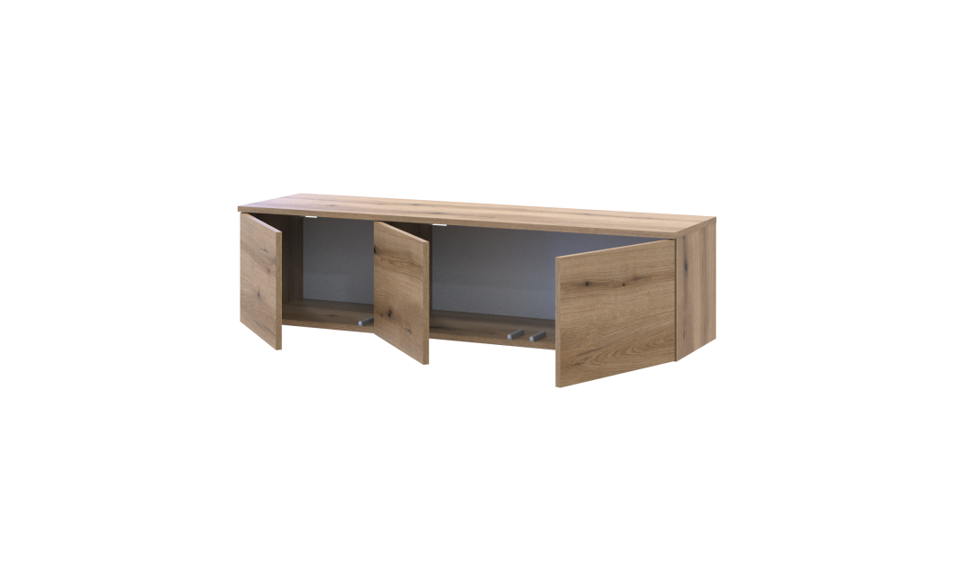 TV-Board Doros Levia Eiche Evoke 3 Türen 130х35х33 (41516290)