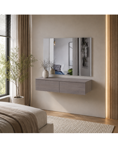 Möbelset Doros Levia mit Spiegel Cannolo 100x32x100 (42005238)