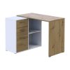 Computertisch Doros T8 Weiß Eiche Artisan 100x83x75 (41516060)
