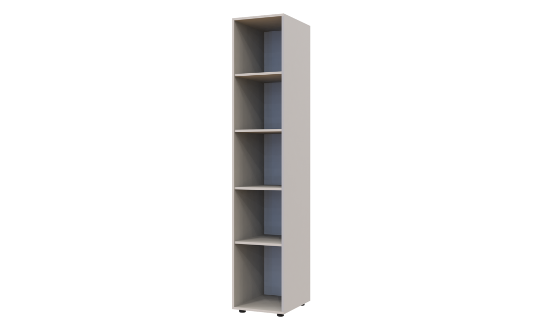 Kleiderschrank Doros Gelar Kaschmir mit Spiegel 39x49,5x203,4 (80737635)