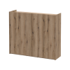 Kommode Doros Kassel Ewok Eiche 4 Türen 128x40x110 (41516214)