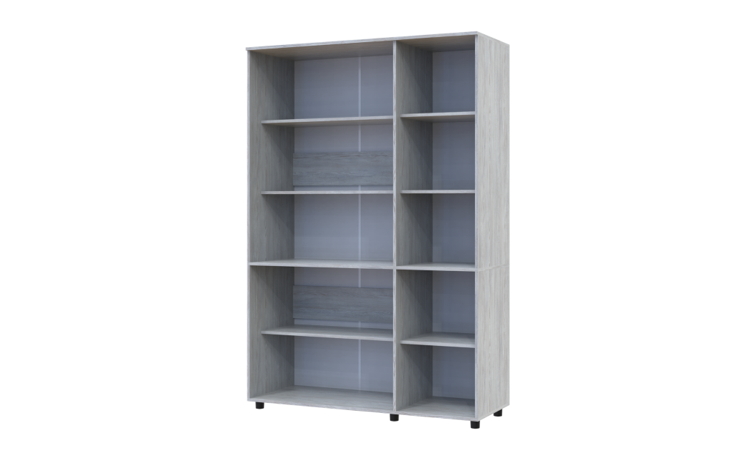 Kleiderschrank Doros Thorn Natti Kiefer 3 Türen Böden 135x51,6x200 (44900480)