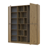 Kleiderschrank Doros Morgan Artisan Eiche 180x40x210 (44900406)