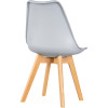 Stuhl Doros Bin Grau 49x43x84 (84110003)