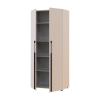 Kleiderschrank mit Regalen Doros Kasper Kaschmir 2 Türen 90x48x204 (42005528)