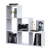 Regalsystem Doros Step 3x3 Weiß offen 102,6x28,8x106,1 (41516161)