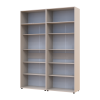 Kleiderschrank mit Regalen und Aufsatz Doros Kasper Kaschmir 2+2 Türen 180x48x245 (42005540)