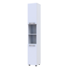Schrank Doros Mira Weiß 183,5x30x30 (41510126)