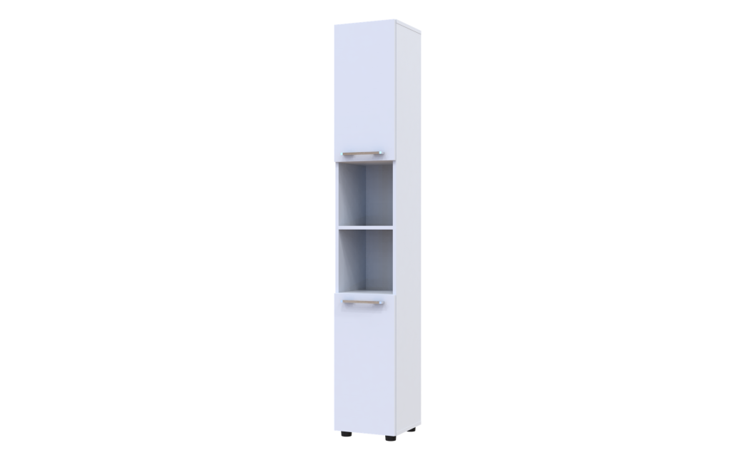 Schrank Doros Mira Weiß 183,5x30x30 (41510126)