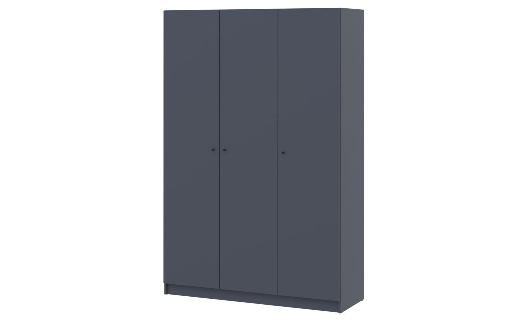 Kleiderschrank Doros Promo Anthrazit 3 Türen 135x48x204 (44900524)